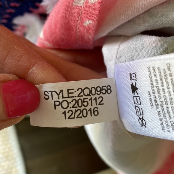 Vineyard Vines Starfish and Coral Print Dress Size 00 - Picture 7 of 10